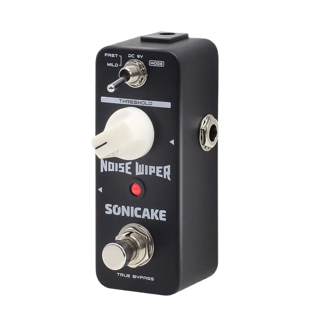 SONICAKE Noise Wiper True Bypass Noise Gate Guitar Bass Effects Pedal QSS-14