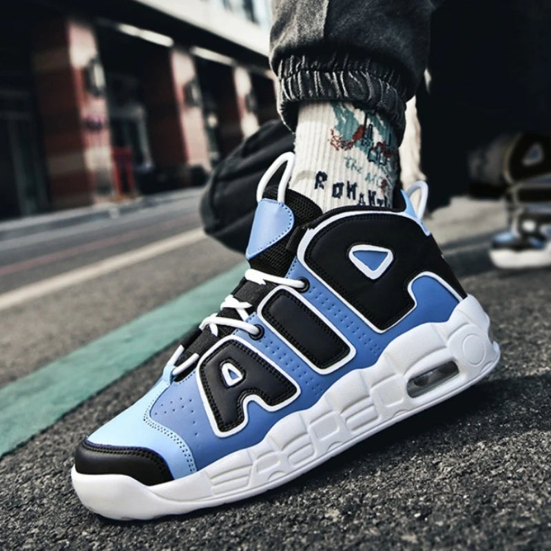 Men's Sports Shoes for Sneakers Mens Fitness Sport Leather Casual Basketball Shoes Women Breathable Running Couple Shoes