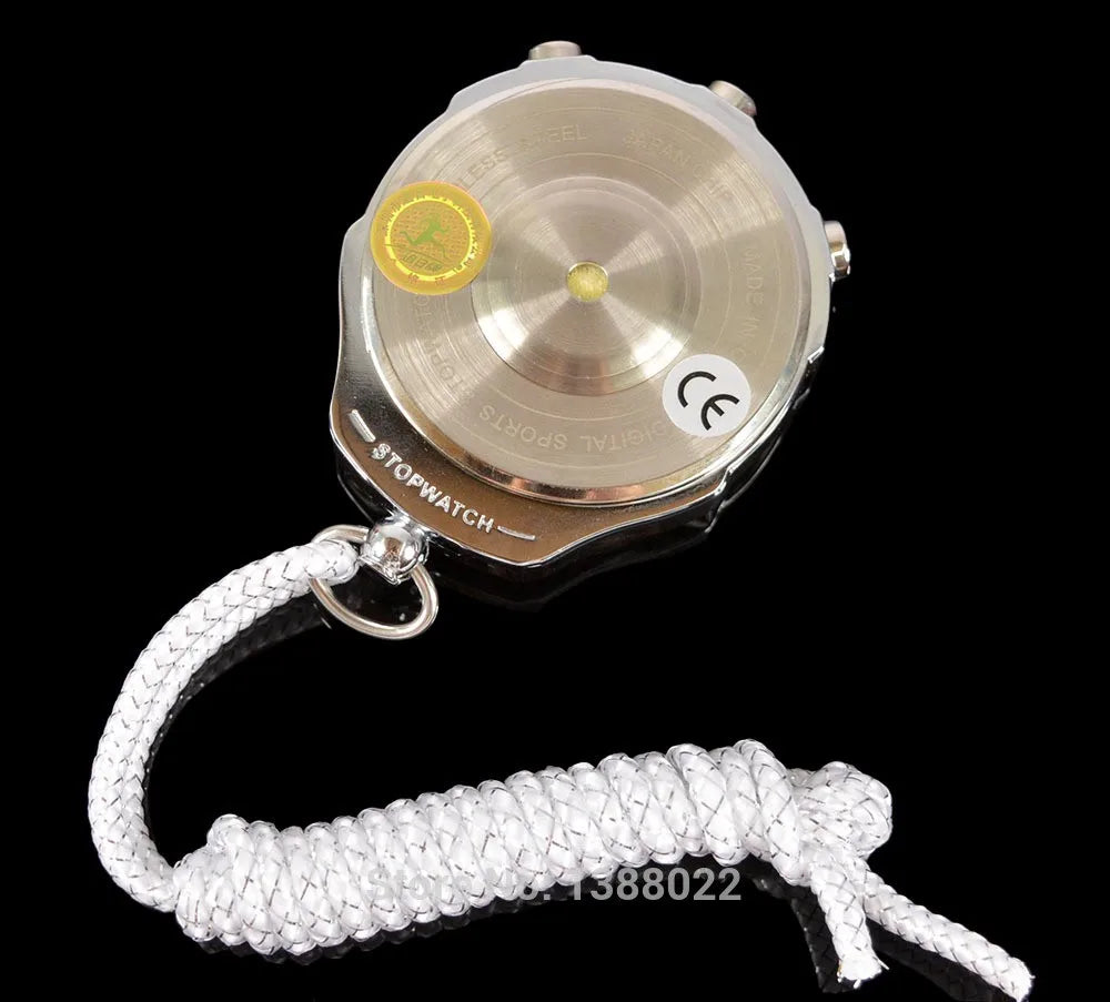 Sports Stopwatch  Timer Counter Second 1/1000 Chronograph Digital Stopwatch 1/1000 Second Sports Chronograph Counter Timer Watch