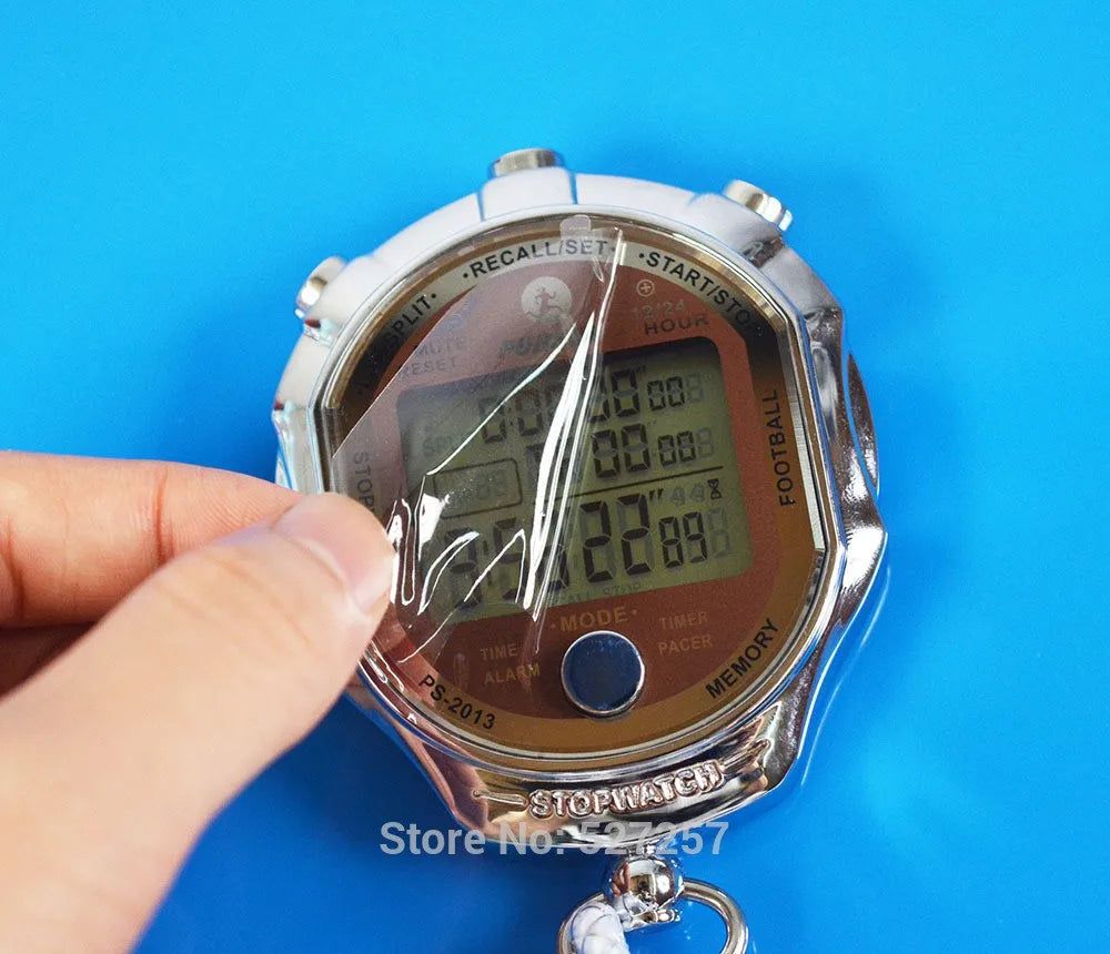 Sports Stopwatch  Timer Counter Second 1/1000 Chronograph Digital Stopwatch 1/1000 Second Sports Chronograph Counter Timer Watch