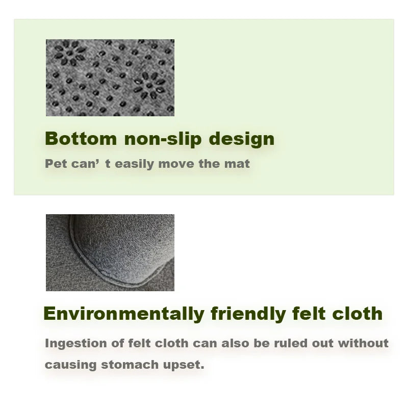 Pet Snuffle Mat for Dogs, Interactive  Feed Game, Encourages Natural Foraging SkillsVocal toy,Treat Indoor Outdoor Stress Relief