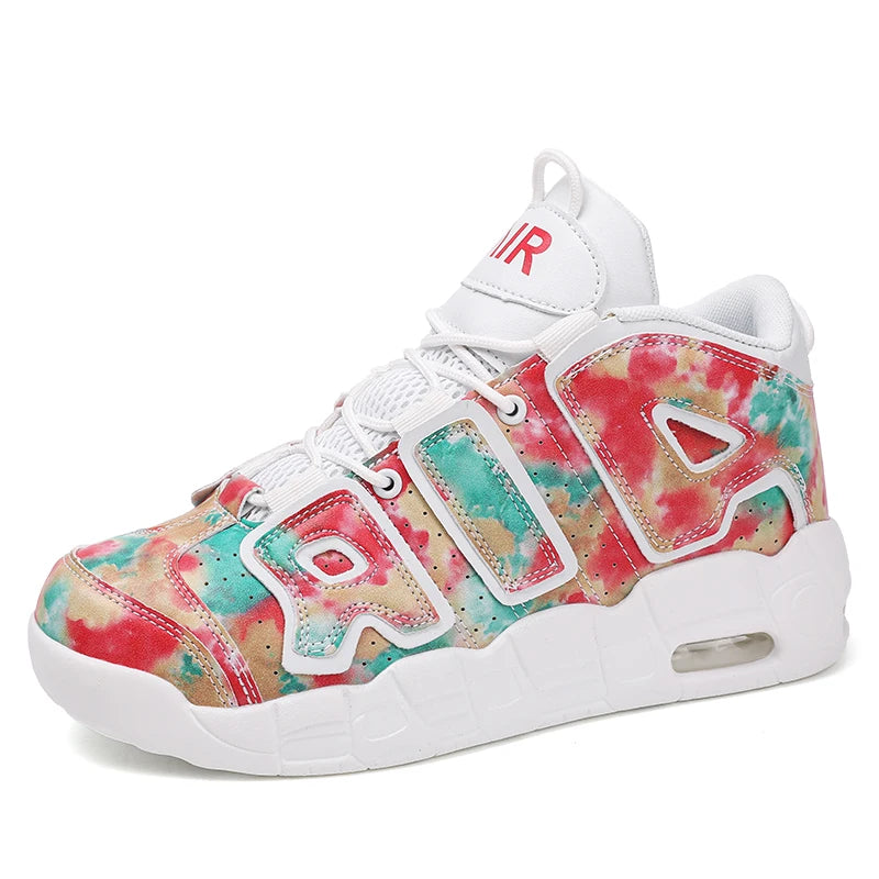 Men's Sports Shoes for Sneakers Mens Fitness Sport Leather Casual Basketball Shoes Women Breathable Running Couple Shoes