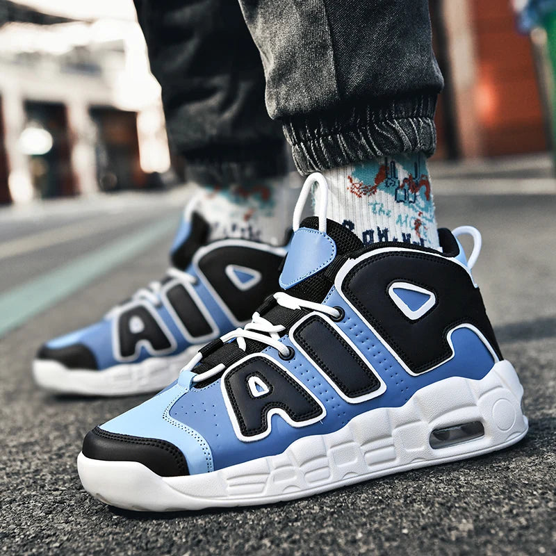 Men's Sports Shoes for Sneakers Mens Fitness Sport Leather Casual Basketball Shoes Women Breathable Running Couple Shoes