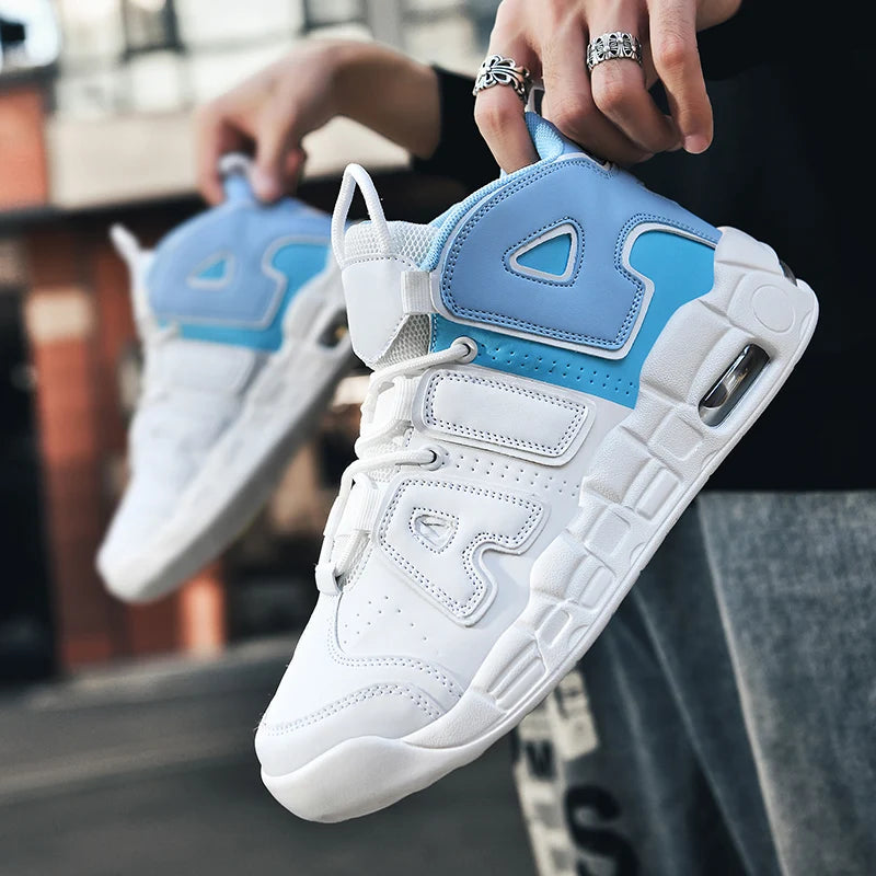 Men's Sports Shoes for Sneakers Mens Fitness Sport Leather Casual Basketball Shoes Women Breathable Running Couple Shoes